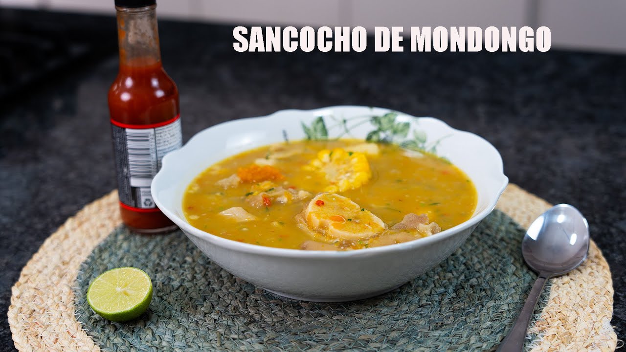DELCIOSO SANCOCHO de mondongo con PATA de RES/recetas para toda ocasion