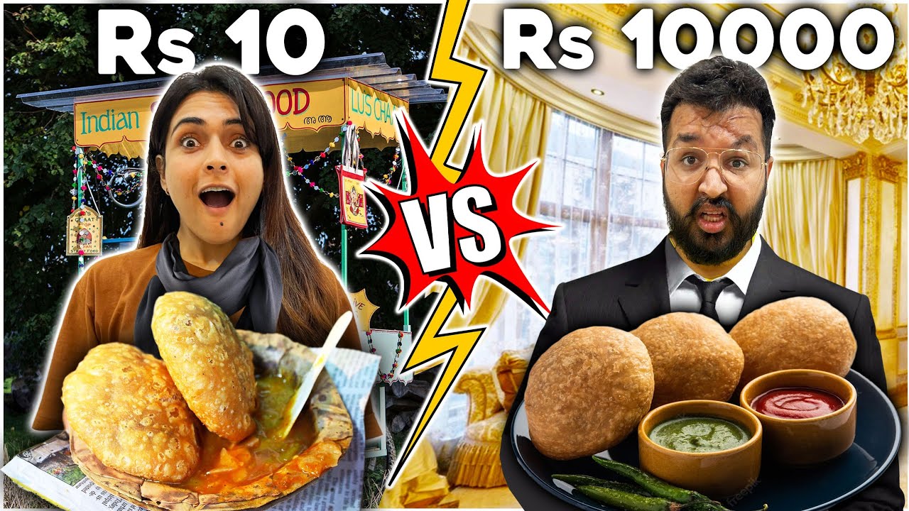 Cheap vs Expensive Rajasthani Food 😱 | ₹1000 ki KACHORI 😲