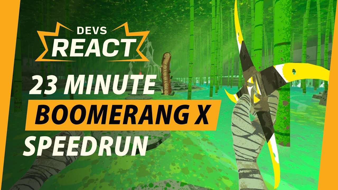 Boomerang X Developers React to 23 Minute Speedrun
