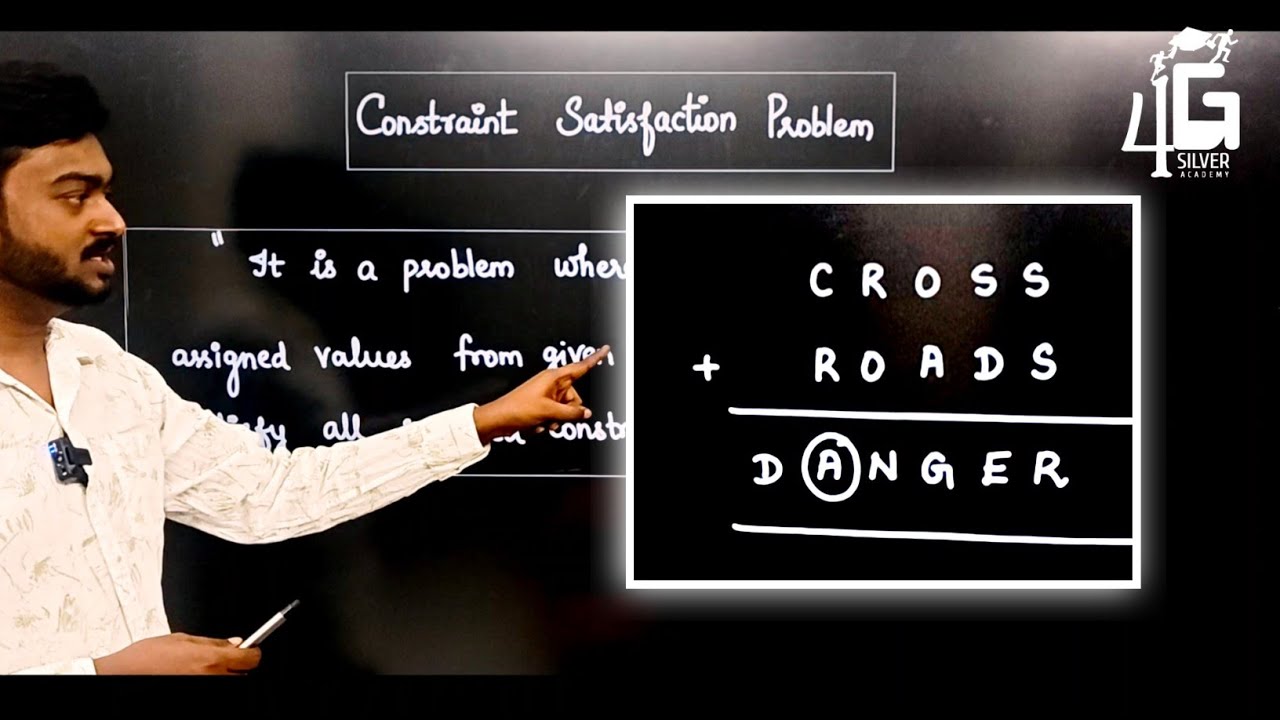 Constraint Satisfaction Problem in Tamil | CROSS + ROADS = DANGER in Tamil | AI & ML in Tamil