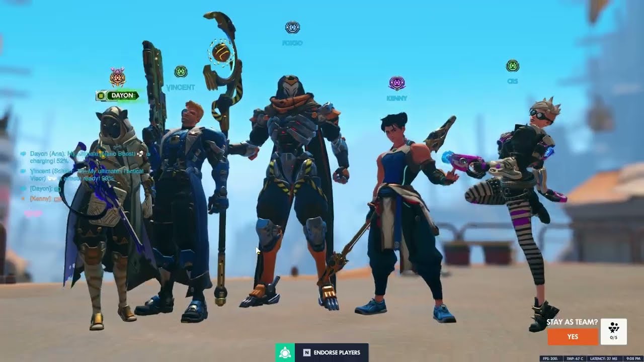 Overwatch 2026 Season 1 | When aim is having a bad moment | Ana gameplay