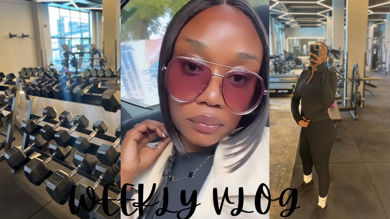 MINI WEEKLY VLOG|WENT BACK TO GYM|ERRANDS RUN.