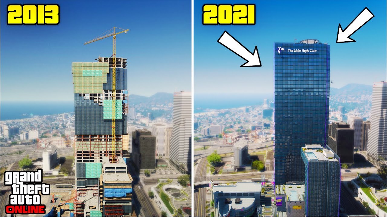 GTA 5 - The Mile High Club Building FINALLY Gets Completed (2021)