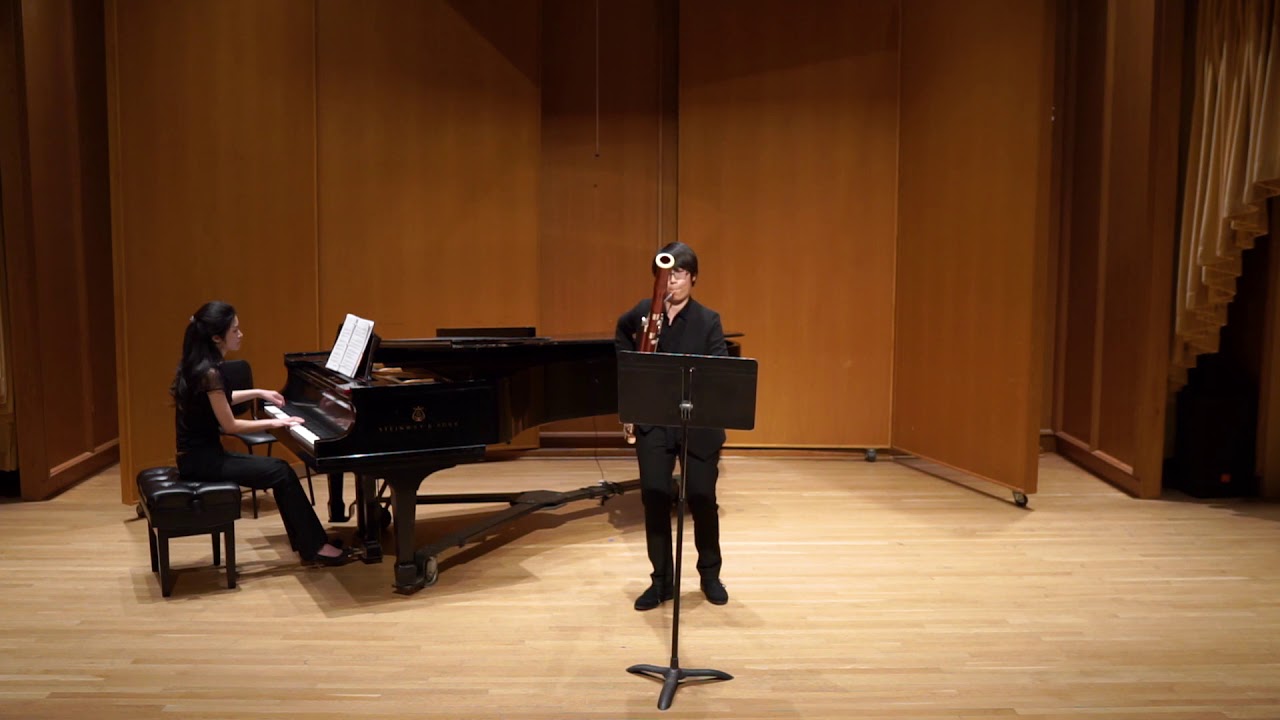 KOECHLIN Trois Pièces pour Basson et Piano, Op 34