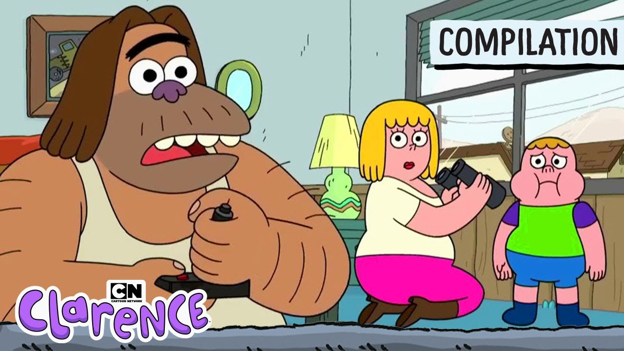 Fun Times With Clarence! | Mega Compilation | Clarence | Cartoon Network