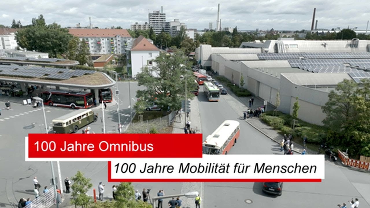 Wir feiern unser Jubiläum - 100 Jahre Bus in Nürnberg