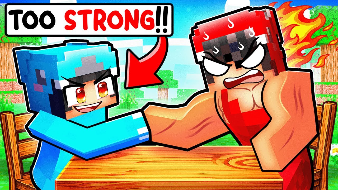 Omz is TOO STRONG in Minecraft!