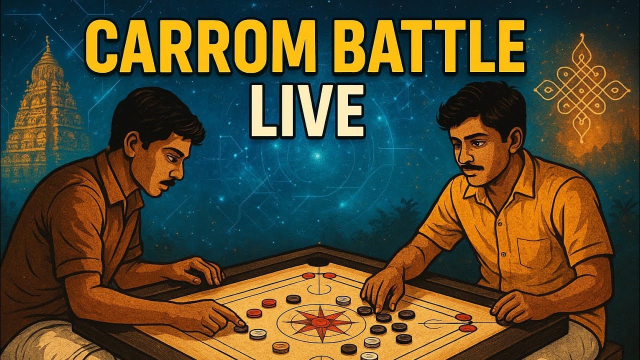 K.D. Carrom  champion Carro game love coin Jingle Bell  super King 👑 video full is liveis live