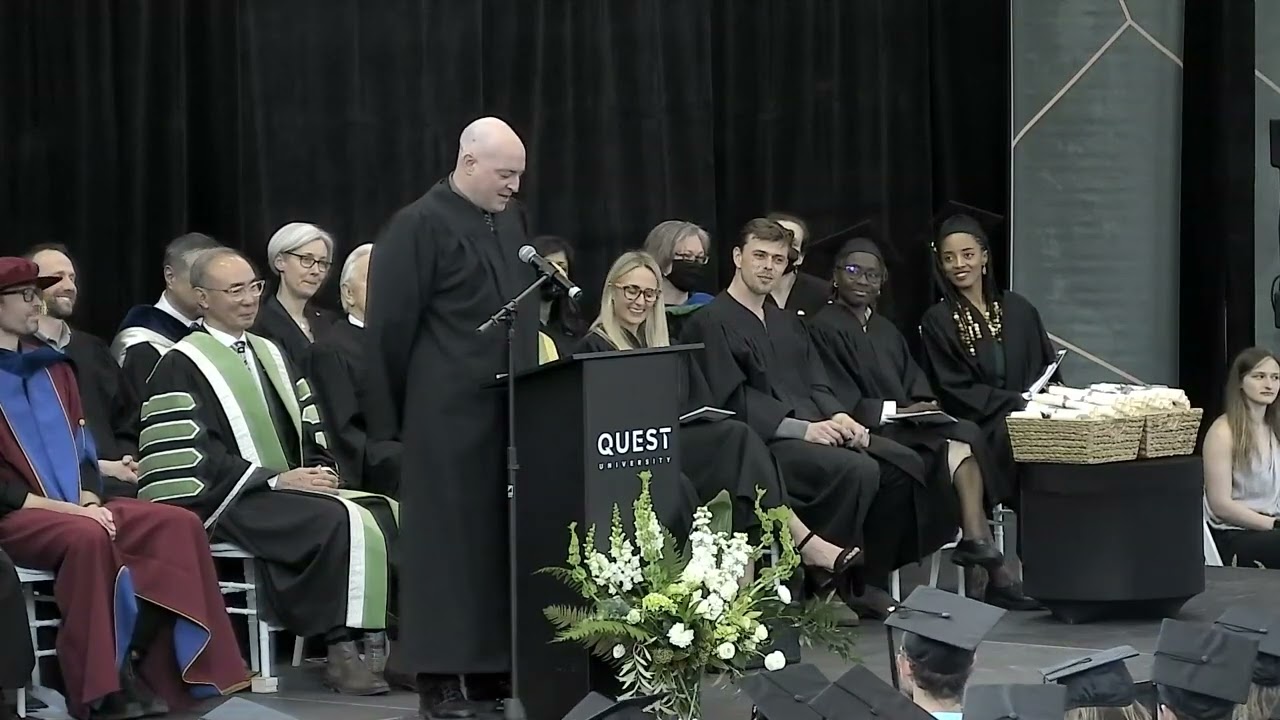 Faculty Address from James McKinnon