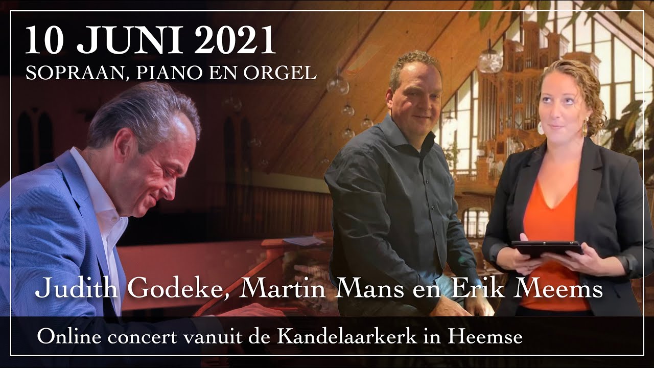 Judith Godeke, Martin Mans en Erik Meems in concert
