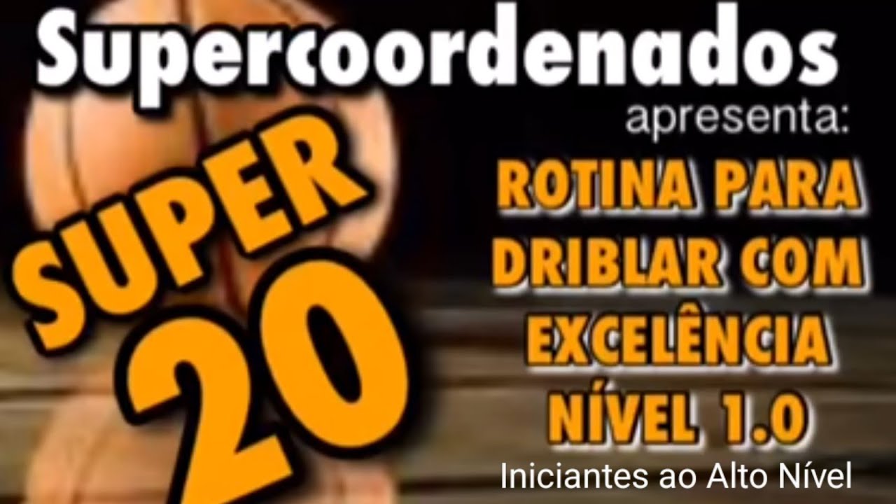 🏀 SUPER 20🏀 #1 - DRIBLE ESTACIONÁRIO 🏀 Práticas Individuais de Basquetebol - Coach Alê Minati