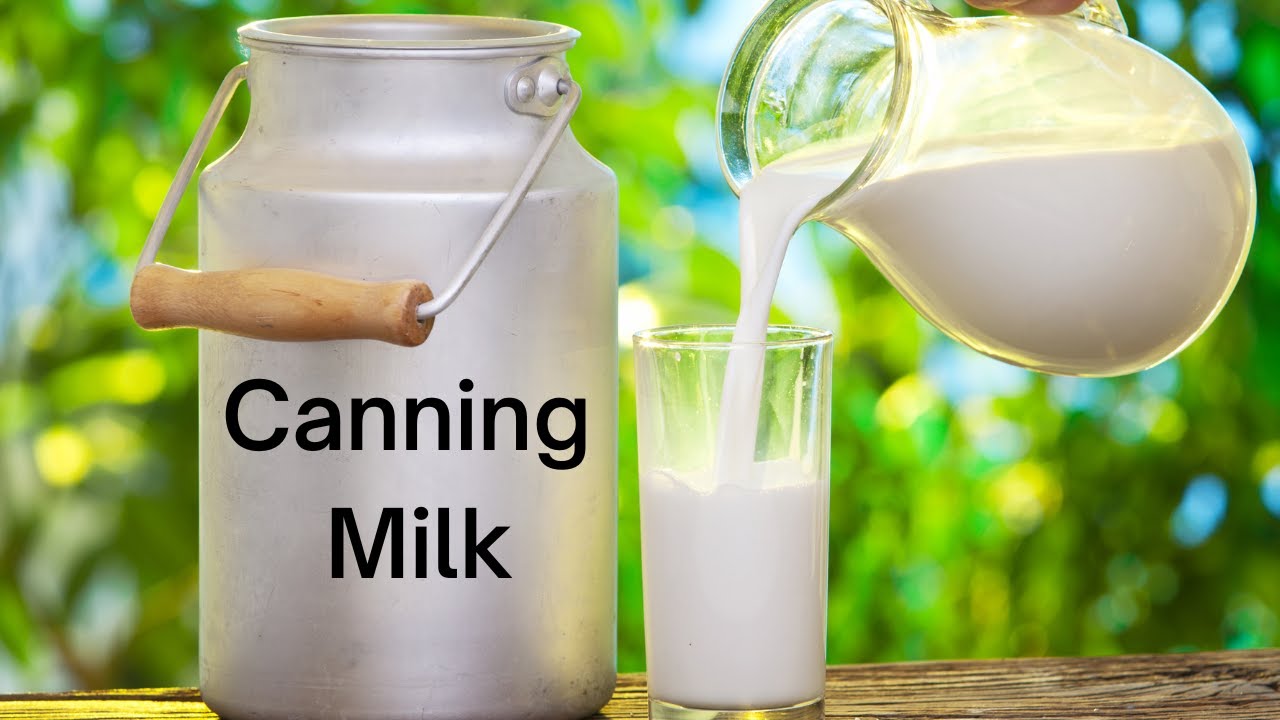 Canning milk ( Not USDA approved)