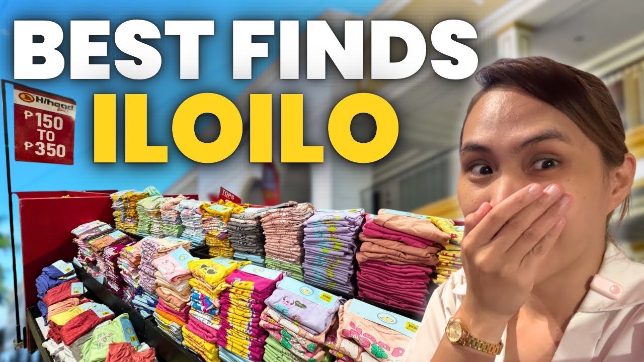 Branded for LESS? ₱ I Found A Bodega Sale in Centro Iloilo + New Central Market