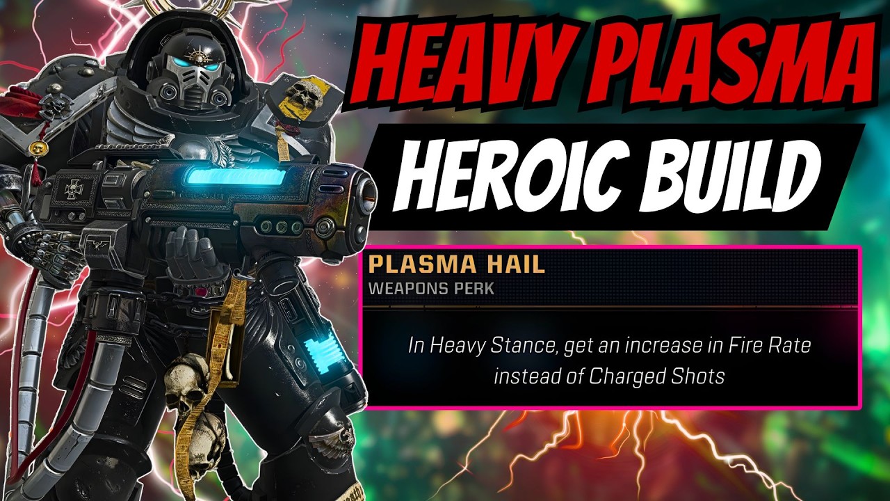 HEROIC Heavy Plasma STRATEGIC STAND Build Simply NEVER STOPS FIRING - Space Marine 2