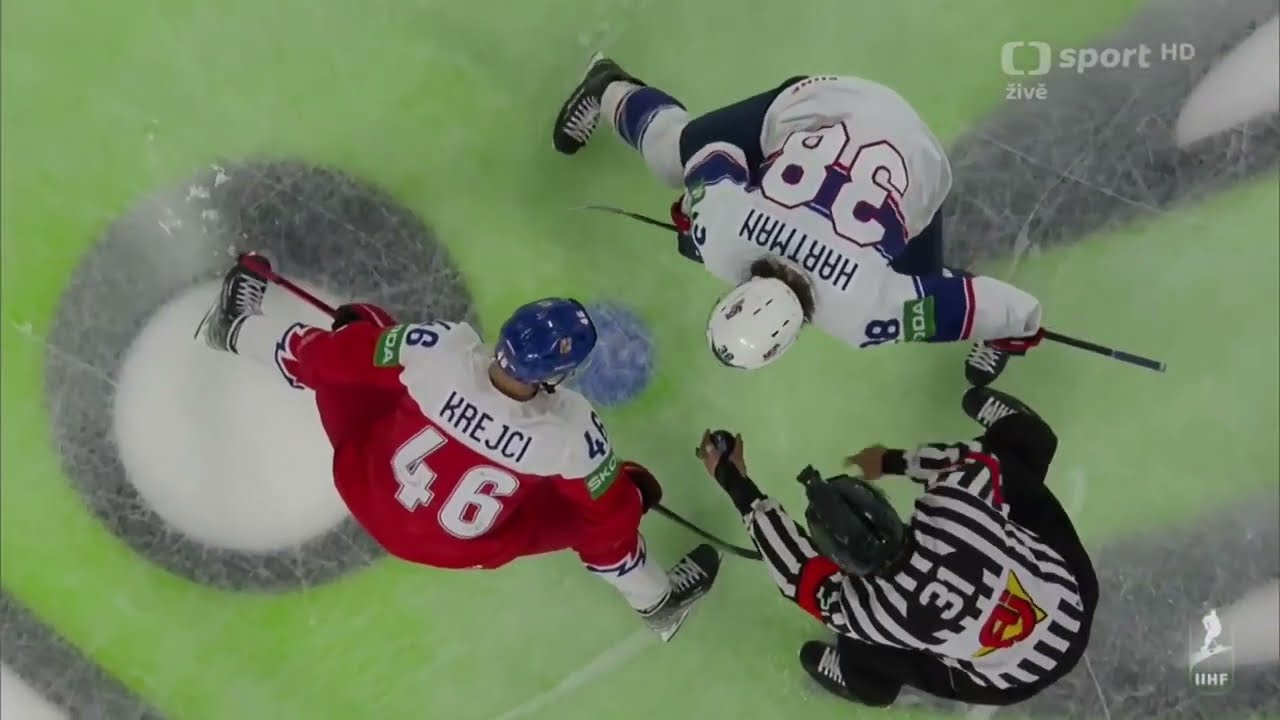 Česko vs USA boj o bronz MS 2022 (sestřih gólů)