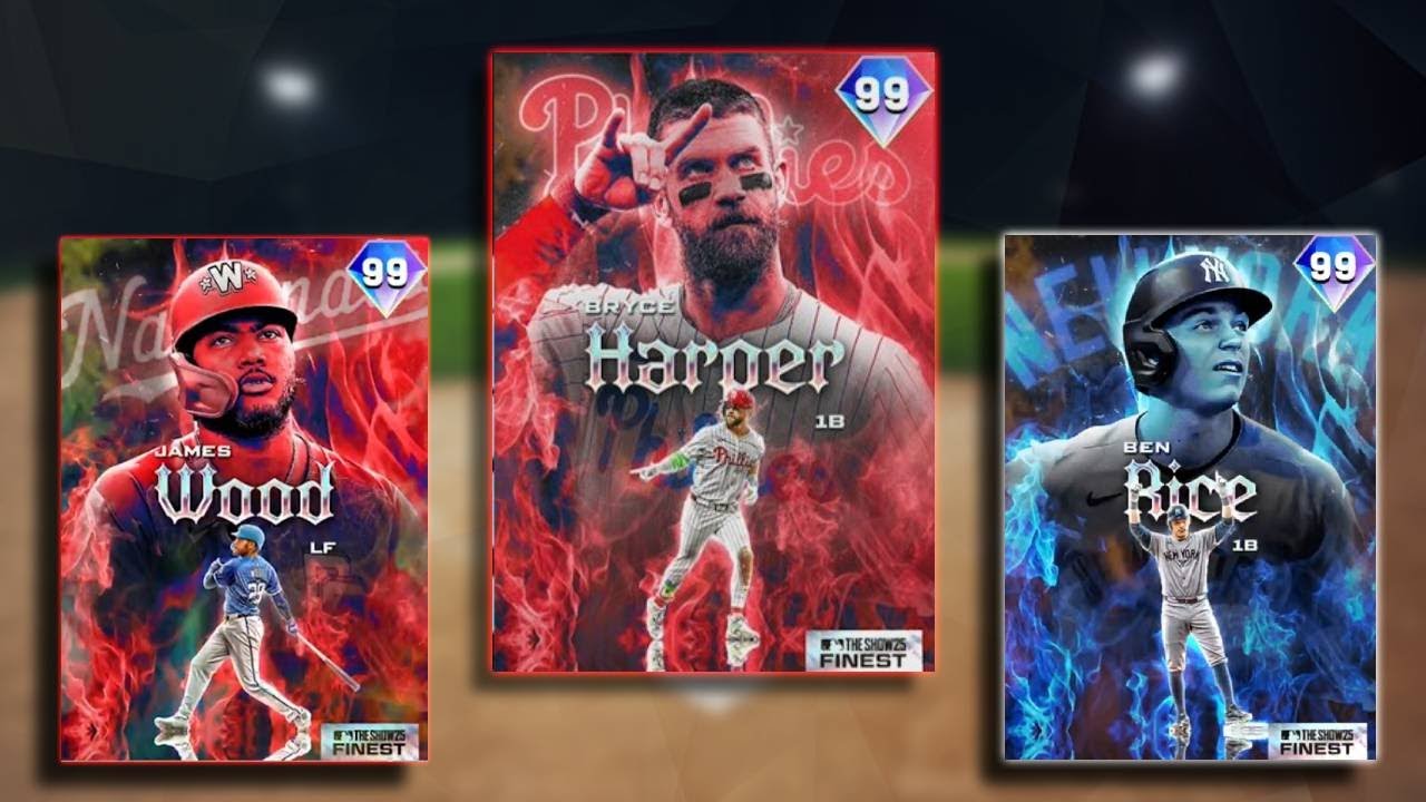 FREE 99 Finest Bryce Harper | MLB The 2025