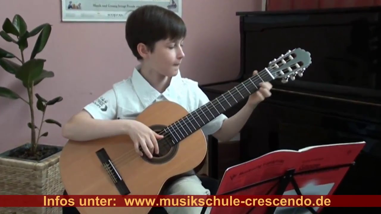 Gitarrenunterricht, Gitarrenlehrer in M&uuml;nster 48153 - Musikschule Crescendo #gitarrenunterricht
