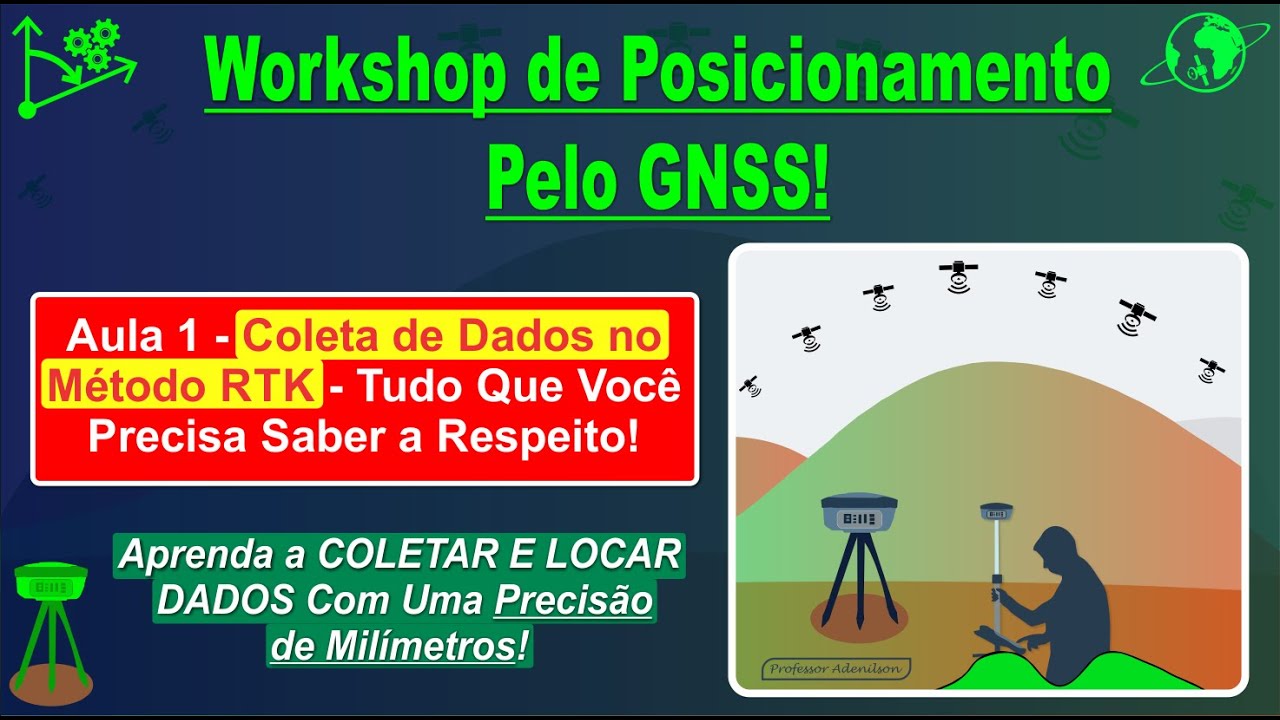 Coleta de Dados no Método RTK - Tudo Que Você Precisa Saber a Respeito!