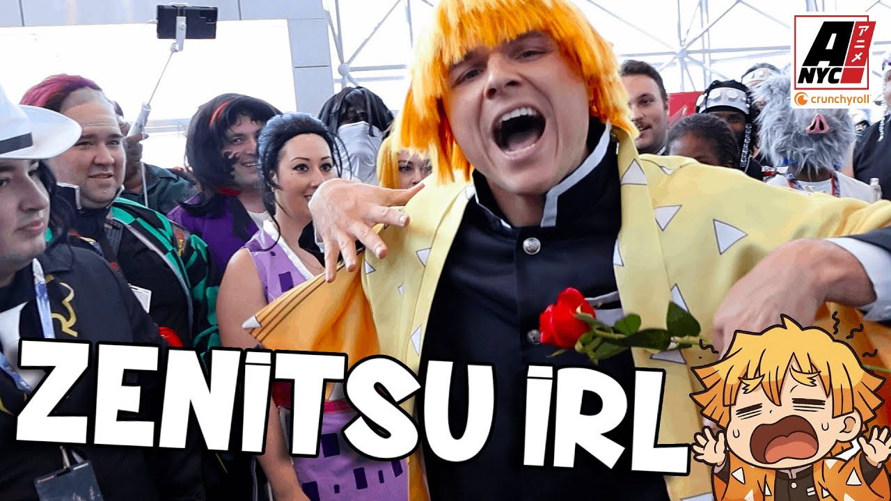 Zenitsu IN REAL LIFE @ Anime NYC 2025