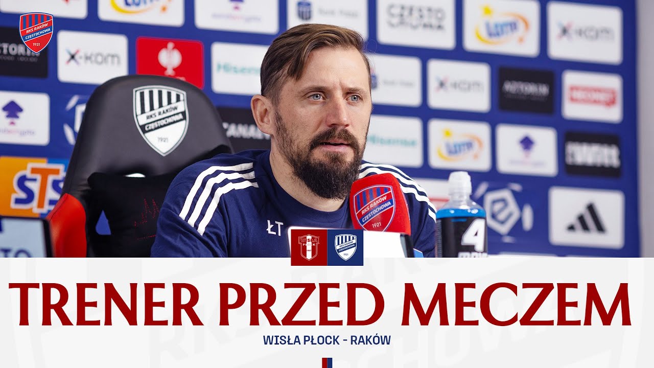 Konferencja prasowa przed meczem Wisła Płock - Raków Częstochowa