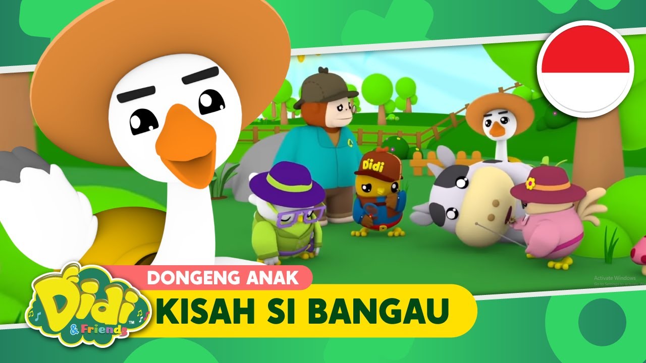 Dongeng Anak: Kisah Si Bangau - Lagu Anak Anak Indonesia - Didi & Friends