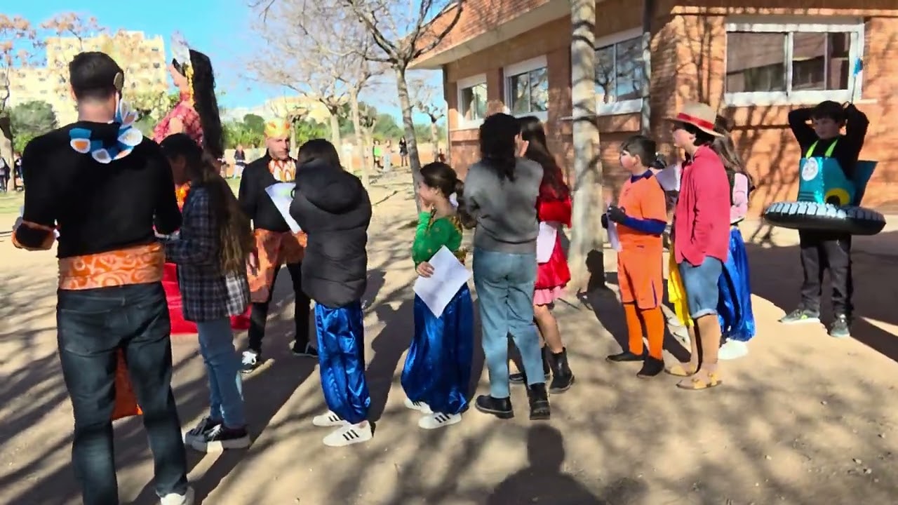 Carnaval 2026, desfilada al CEIP Assumpció, Vinaròs News, 12 de febrer