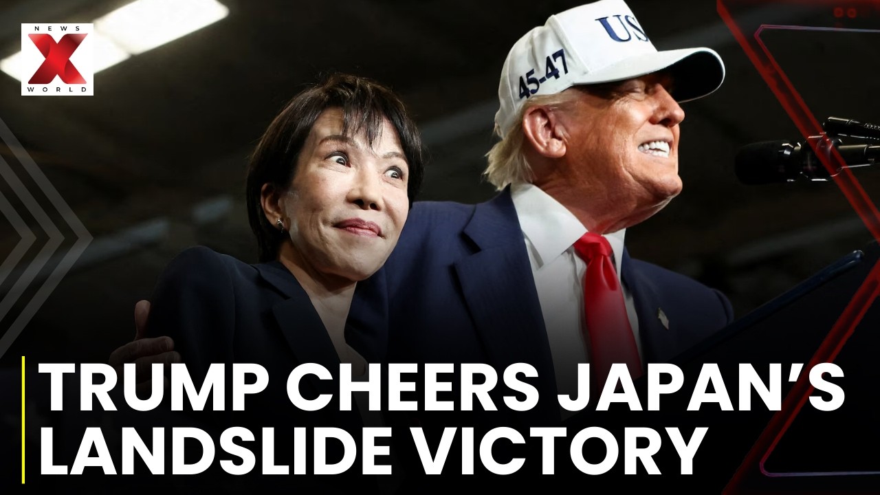 Trump Backs Japan PM Sanae Takaichi After Landslide Election Win | NewsX World