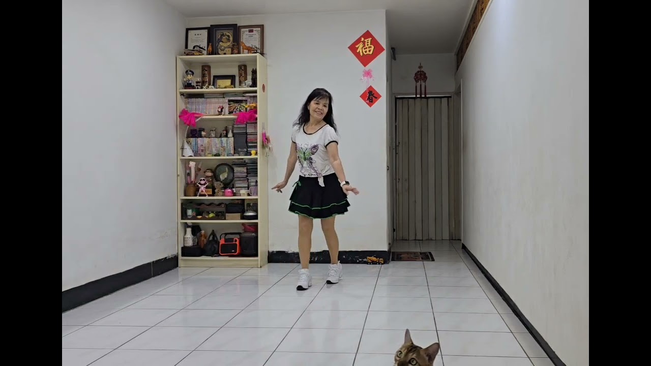 女人也有夢-林琇琪。          陳美君 老師編舞。                  邱招英 老師示範