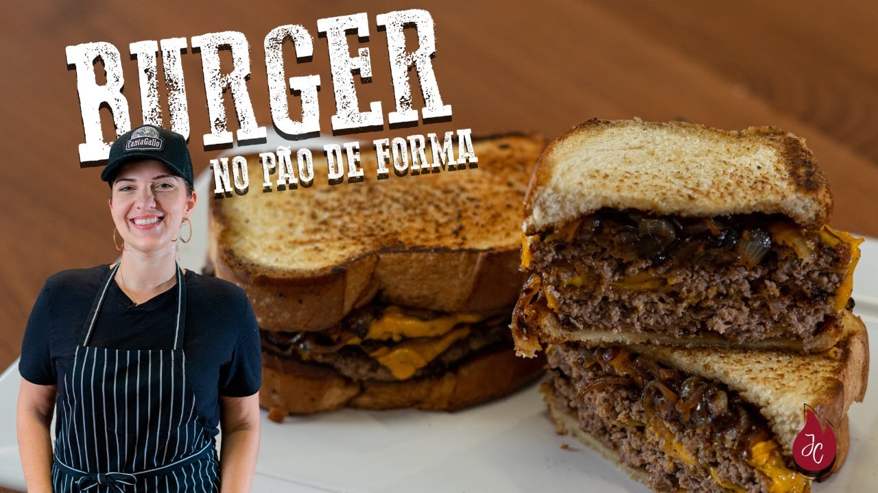 PATTY MELT - O FAMOSO HAMBURGUER NO PÃO DE FORMA