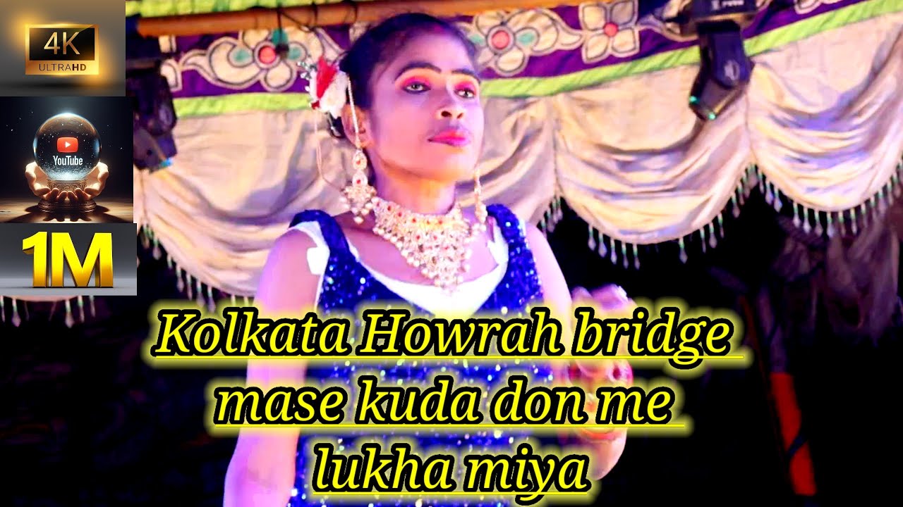 Kolkata Howrah bridge mase kuda don me lukha miya fullHDvideo2026//at-jaraaki//rundah night dhamaka#