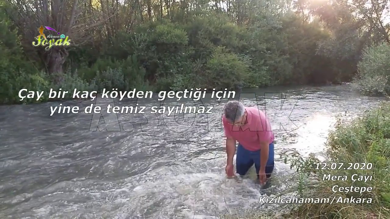 Ankara'ya içme suyu olan Mera Çayı (Kurtboğazı Barajı) (12.07.2020)