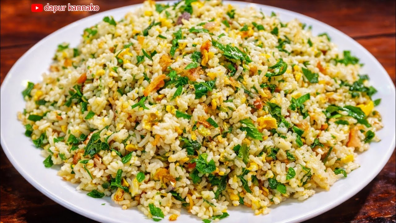 🔥 Nasi Goreng Daun Jeruk Viral! Harum Banget, Gurih, dan Gampang Dibuat.
