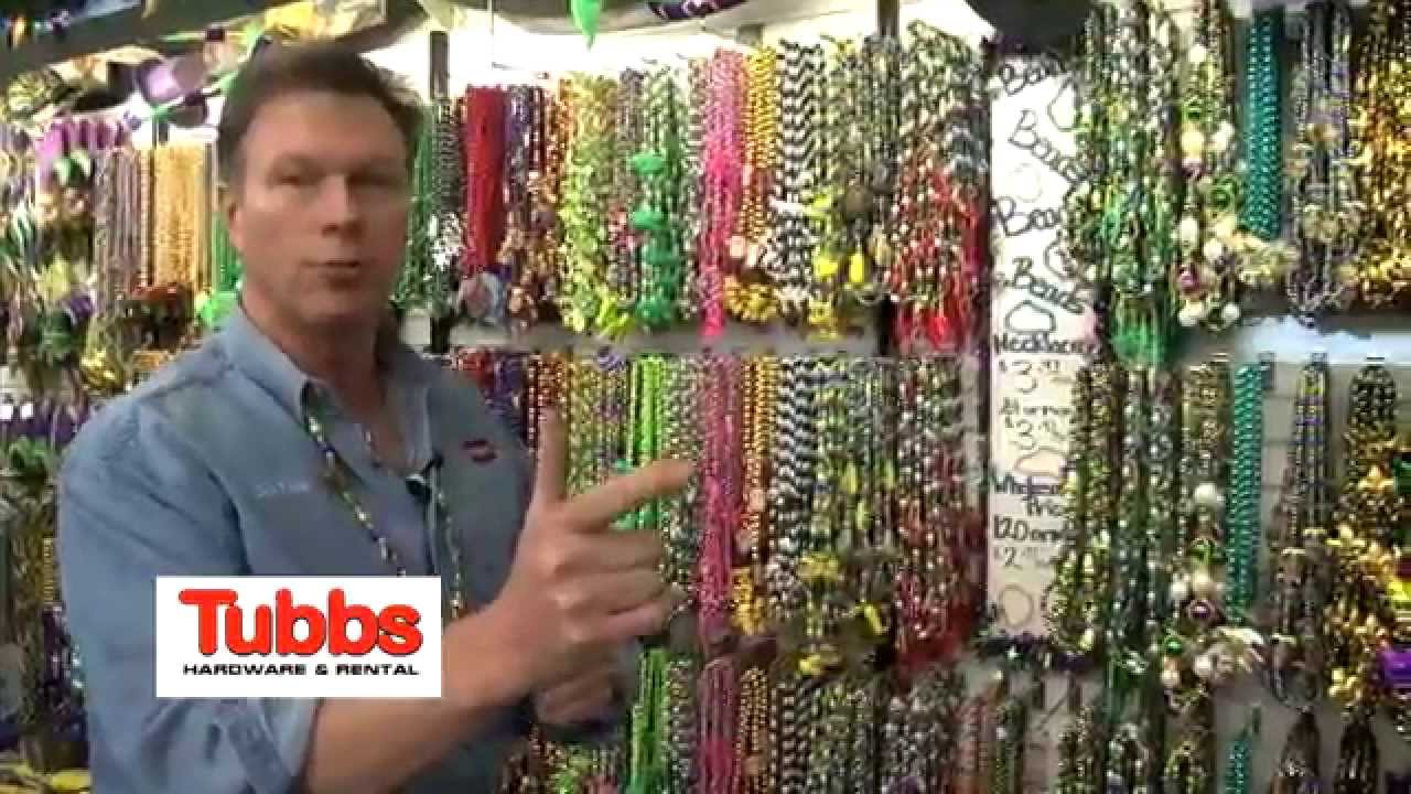 Tubbs Mardi Gras  Beads