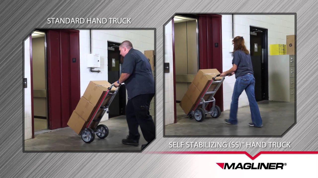 SELF-STABILIZING™ (SS) HAND TRUCK