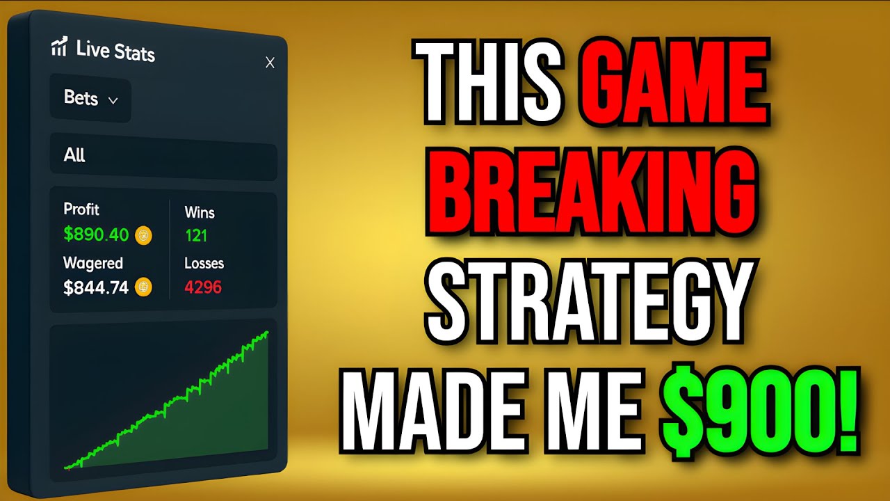 STAKE | THIS GAME BREAKING STRATEGY MADE ME $900!