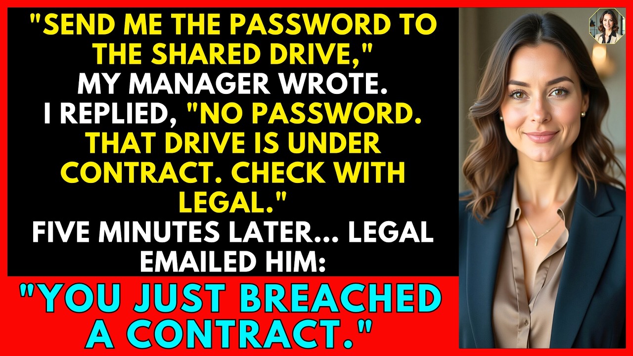 My Manager Asked for the Password… I Gave Him a Legal Nightmare Instead