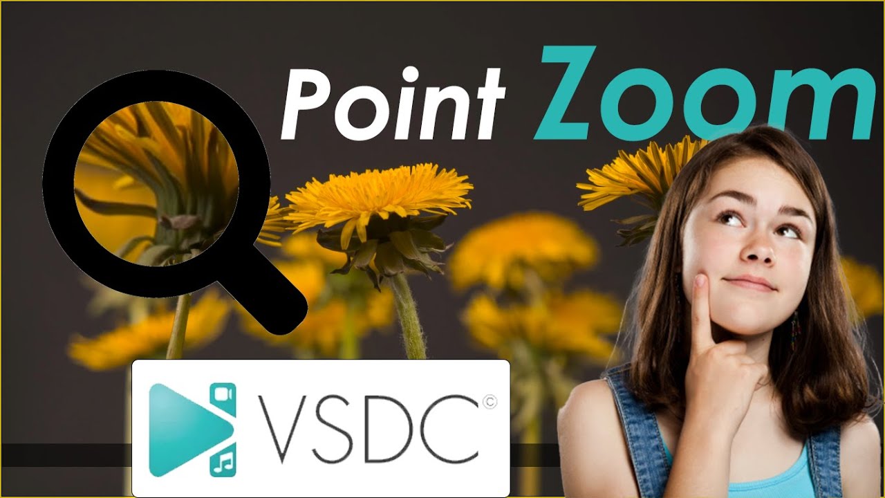 Point Zoom Effect Tutorial In VSDC Free Video Editor In Hindi/Urdu