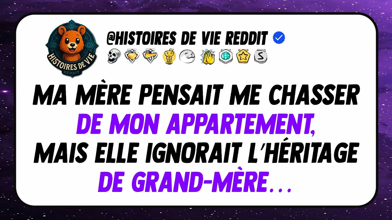 Ma mère pensait me chasser de mon appartement, mais elle ignorait l’héritage de grand-mère…