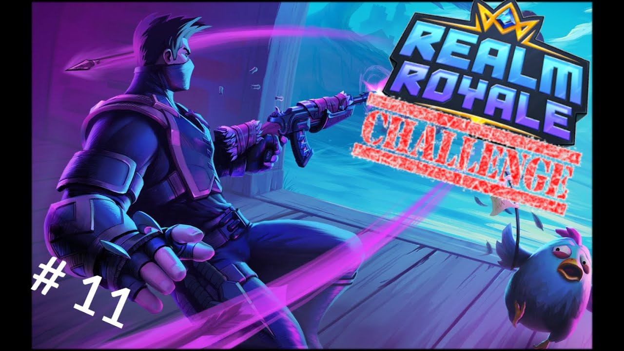 REALM ROYALE | CHALLENGE #11 | Sniper only?!