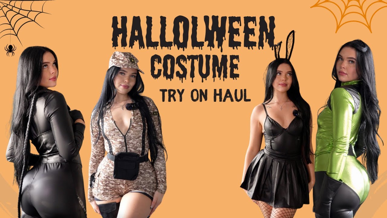 Halloween Costume Try-On Haul 🎃 Outfits You’ll Love