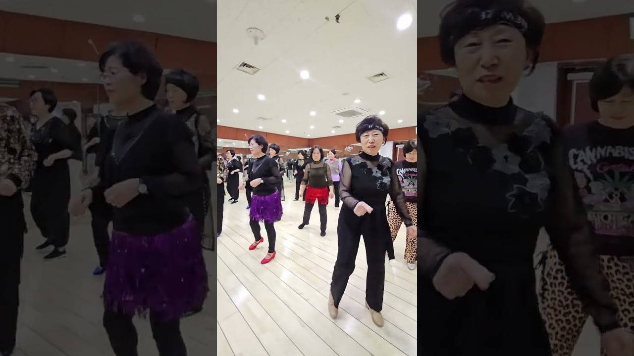 I Love You More Line Dance #화곡8동주민센터 월.수반 라인댄스 수업시간엿보기 