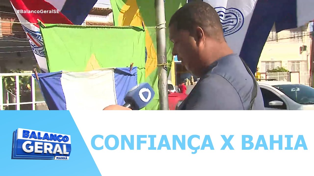Copa do Nordeste - Confiança x Bahia hoje joga na Arena Batistão | Balanço Geral Manhã