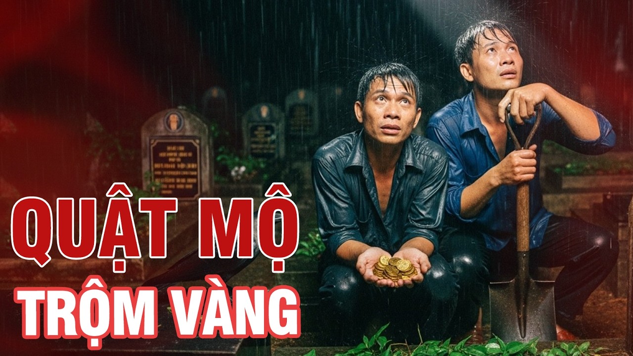 Quật Mộ Trộm Vàng: Đêm Mưa Hai Kẻ Tham Lam Nhận Cái Kết Đẫm Máu Vong Hồn Về.