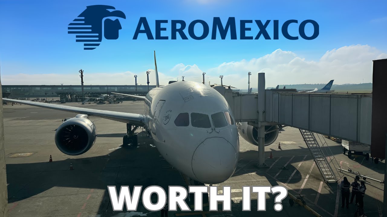 Aeromexico’s CHEAPEST lie flat Business Class. B787 Dreamliner.