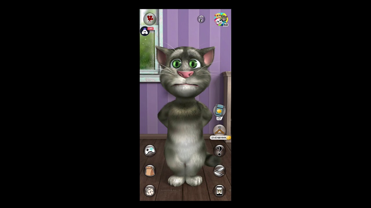 Talking Tom Funny Live Streaming | Tom Live #shorts #talkingtom #livestream #26