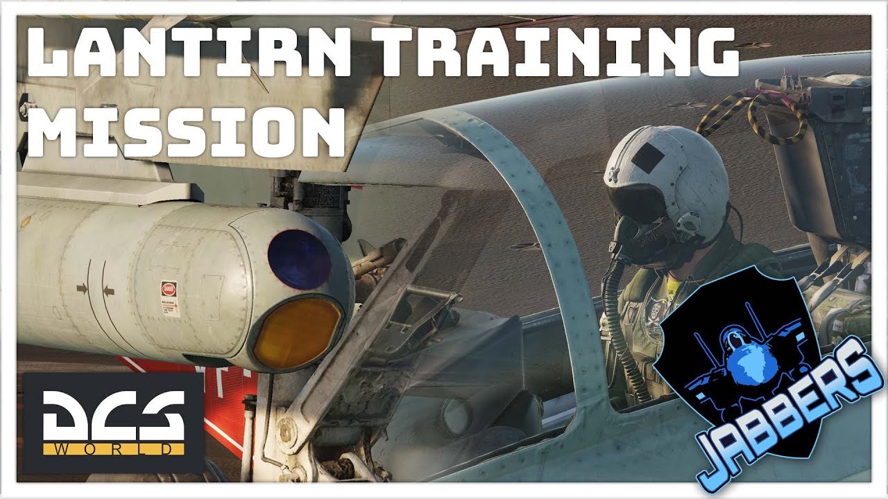 DCS World - LANTIRN Training Mission - Partial Playthrough (No Spoilers)