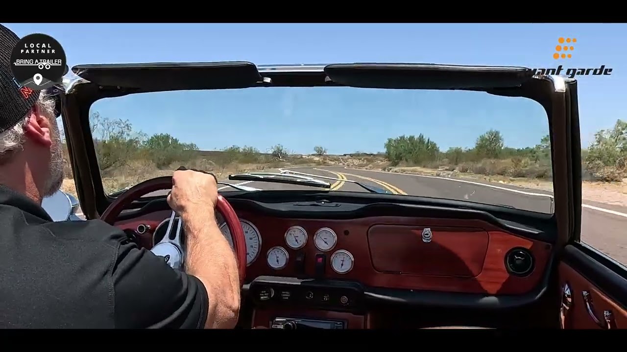 Rover V8-Powered 1974 Triumph TR6 5-Speed Test Drive