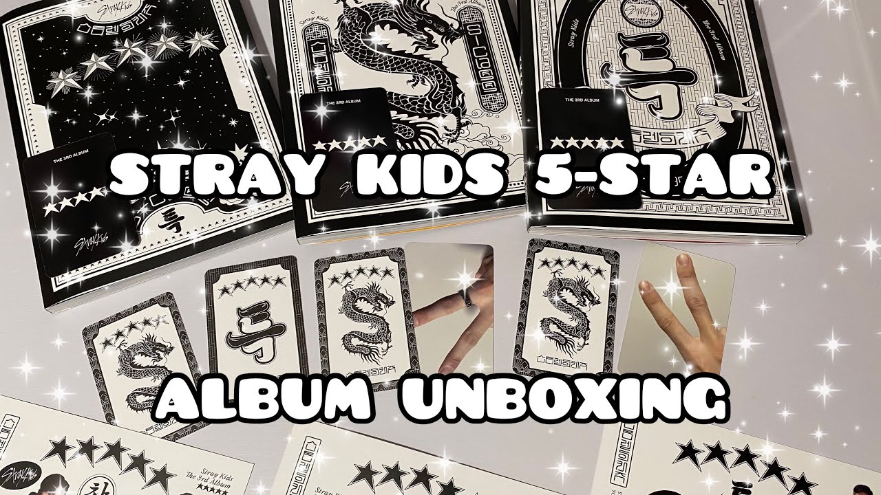 ˗ˏˋ ꒰ распаковка альбомов Stray Kids ★ ★ ★ ★ ★ | Stray Kids 5-STAR unboxing ヾ₊˚