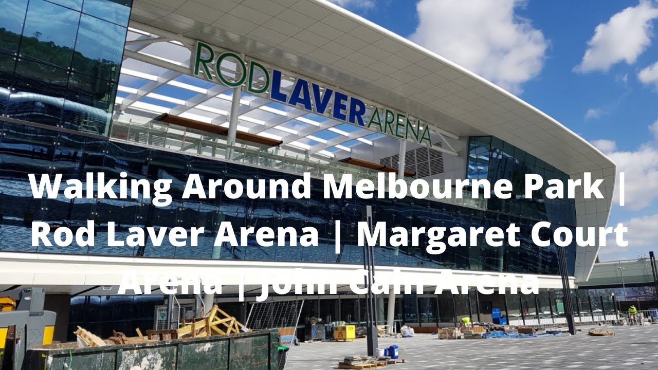 Melbourne 4K - Walking around Rod Laver Arena - Melbourne Park/Alexandra Gardens Walk Part 1