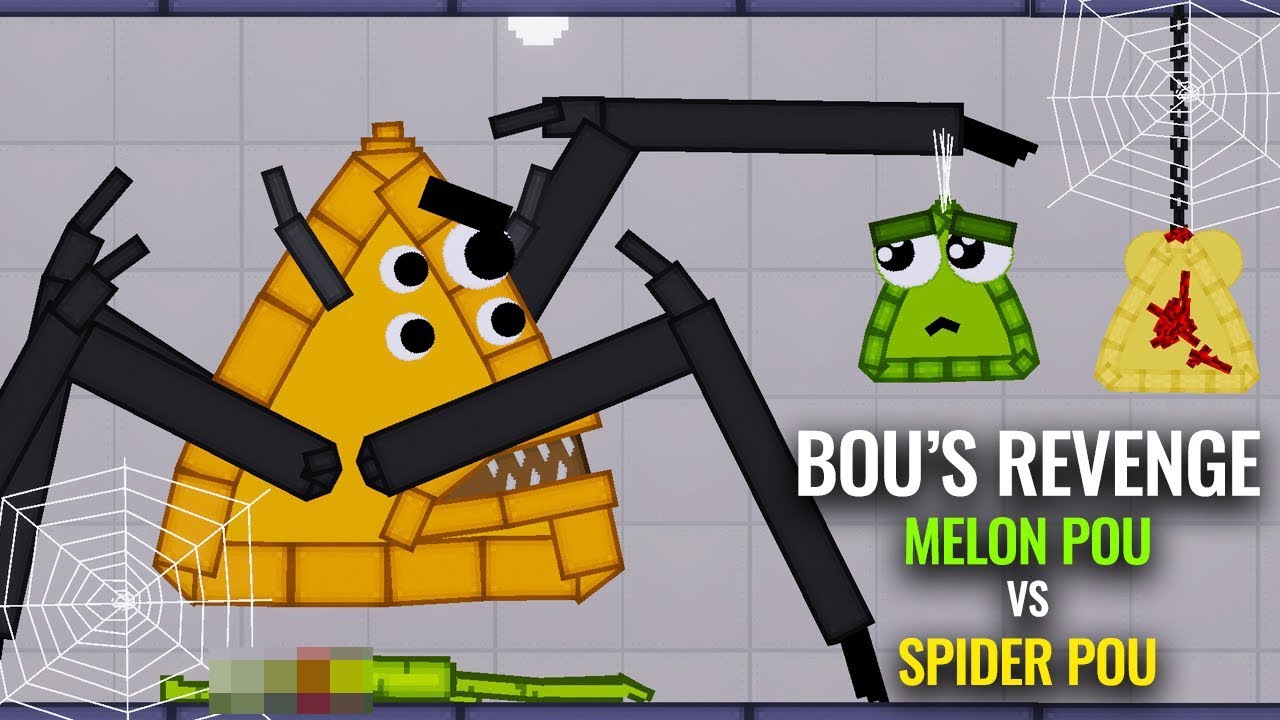 What If Melon Turned Into POU - BOU's REVENGE - People Playground
